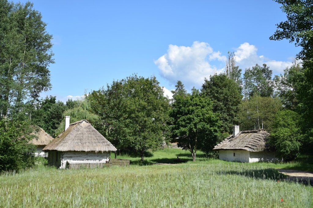 tokarnia, skansen, chata