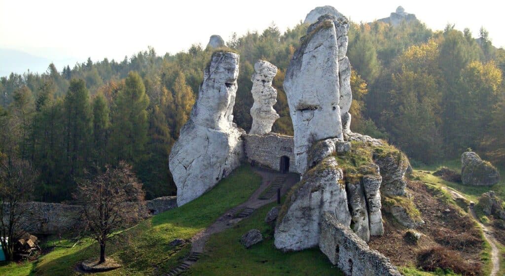 Skałki Zamek Ogrodzieniec